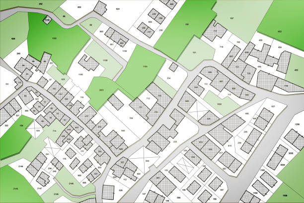 Carte des zones d'intervention de SOPRESCI-AGRO dans le foncier rural